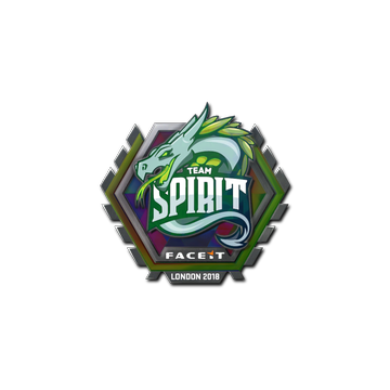 Sticker | Team Spirit (Holo) | London 2018