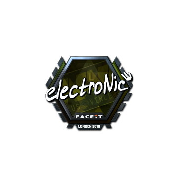 Sticker | electronic (Foil) | London 2018