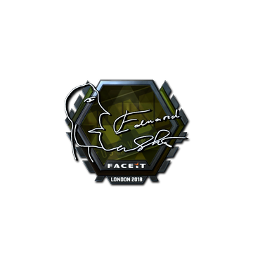 Sticker | Edward (Foil) | London 2018