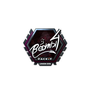 Sticker | Boombl4 (Foil) | London 2018