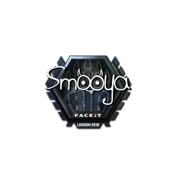 Sticker | smooya (Foil) | London 2018