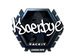 Produto Sticker | Kjaerbye (Foil) | London 2018