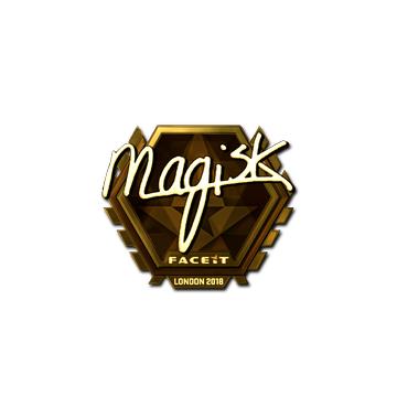 Sticker | Magisk (Gold) | London 2018