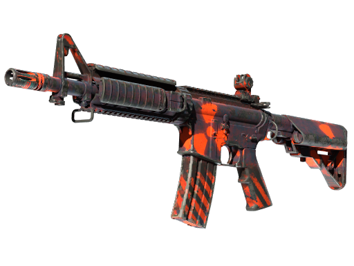 M4A4 | Perigo de Radiação (Bem Desgastada)