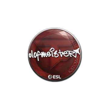 Sticker | olofmeister | Katowice 2019