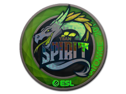Produto Sticker | Team Spirit (Holo) | Katowice 2019
