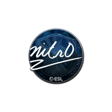 Sticker | nitr0 (Foil) | Katowice 2019