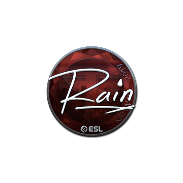 Sticker | rain (Foil) | Katowice 2019