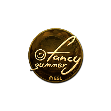 Sticker | Summer (Gold) | Katowice 2019