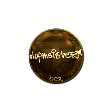Sticker | olofmeister (Gold) | Katowice 2019