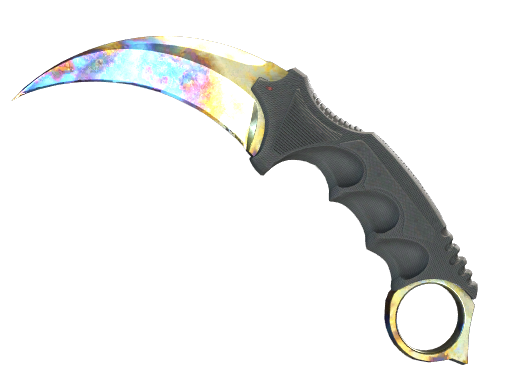 Karambit (★) | Aquecimento de Aço (Bem Desgastada)