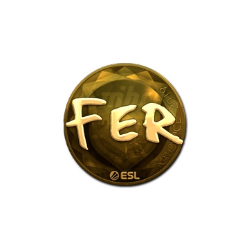 Sticker | fer (Gold) | Katowice 2019