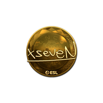 Sticker | xseveN (Gold) | Katowice 2019