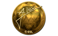 Sticker | ALEX (Gold) | Katowice 2019