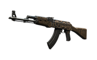 AK-47 | Uncharted (Minimal Wear) AK-47 — CS2 skin in the Prisma case on DuckSkins