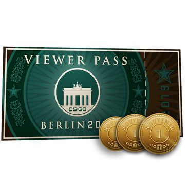 Berlin 2019 Viewer Pass + 3 Souvenir Tokens
