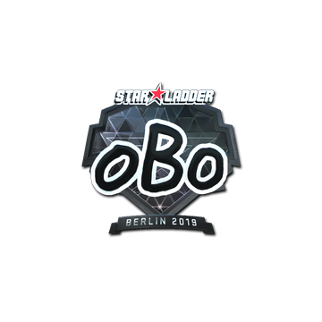 Sticker | oBo (Foil) | Berlin 2019