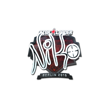 Sticker | NiKo (Foil) | Berlin 2019