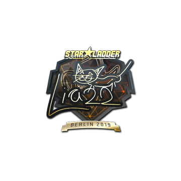 Sticker | Liazz (Gold) | Berlin 2019