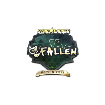 Sticker | FalleN (Gold) | Berlin 2019