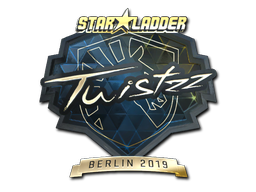 Produto Sticker | Twistzz (Gold) | Berlin 2019