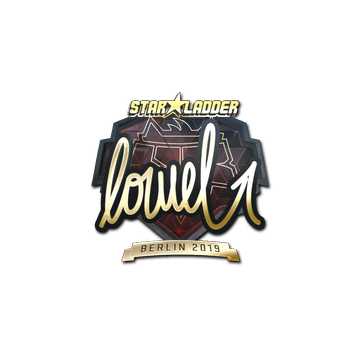 Sticker | loWel (Gold) | Berlin 2019