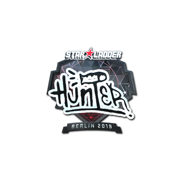 Sticker | huNter- (Foil) | Berlin 2019