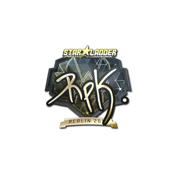 Sticker | RpK (Gold) | Berlin 2019