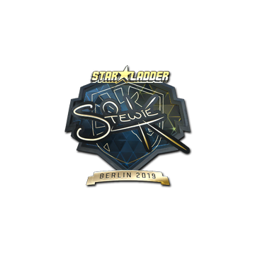 Sticker | Stewie2K (Gold) | Berlin 2019