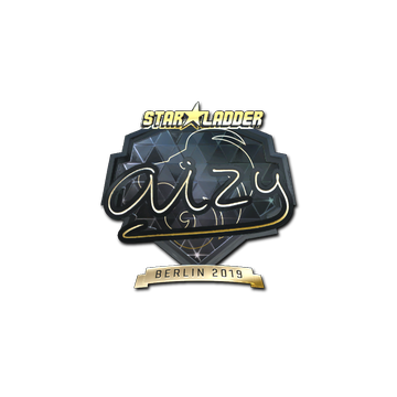 Sticker | aizy (Gold) | Berlin 2019