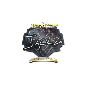 Sticker | JaCkz (Gold) | Berlin 2019