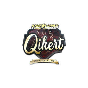 Sticker | qikert (Gold) | Berlin 2019