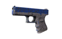 StatTrak™ Glock-18 | Blue Fissure (Field-Tested)