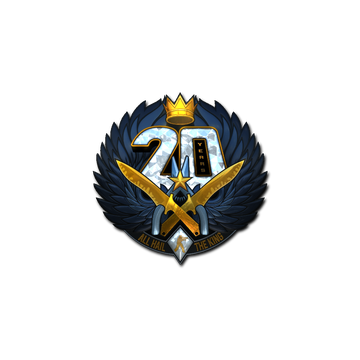Sticker | All Hail the King (Foil)