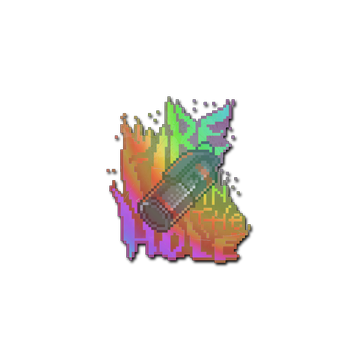 Sticker | Fire in the Hole (Holo)