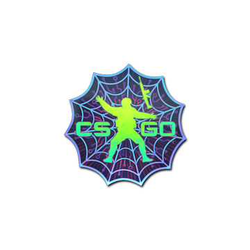 Sticker | Web Stuck (Holo)