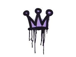 Sealed Graffiti | Little Crown (Violent Violet)