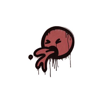 Sealed Graffiti | Puke (Blood Red)