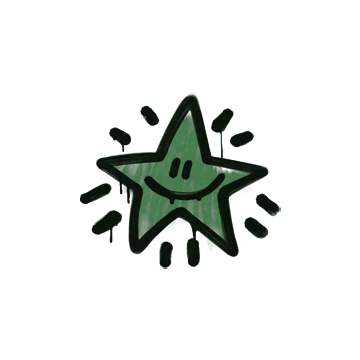 Sealed Graffiti | Shining Star (Jungle Green)