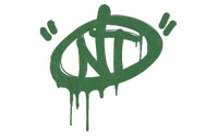 Sealed Graffiti | NT (Jungle Green) Sealed Graffiti — CS2 skin in the Chica case on DuckSkins