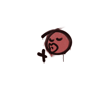 Sealed Graffiti | Smooch (Blood Red)