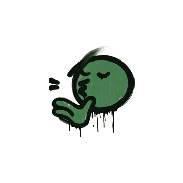 Sealed Graffiti | Chef Kiss (Jungle Green)