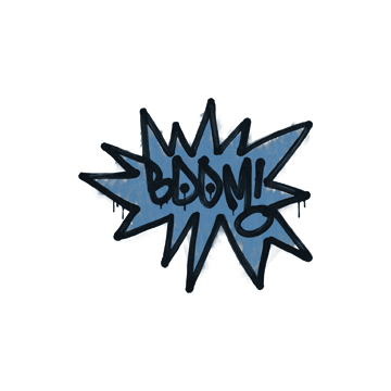 Sealed Graffiti | BOOM (Monarch Blue)
