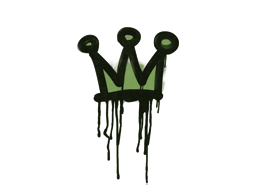 Sealed Graffiti | Little Crown (Battle Green)