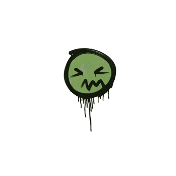 Sealed Graffiti | Grimace (Battle Green)