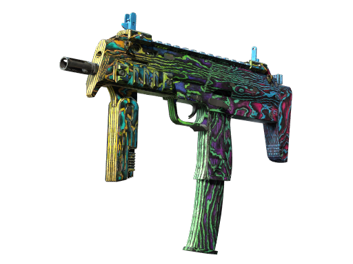Produto StatTrak™ MP7 | Neon Ply