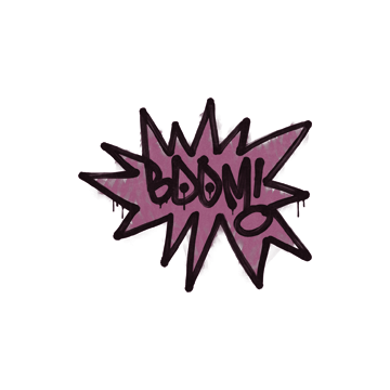 Sealed Graffiti | BOOM (Princess Pink)
