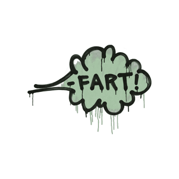Sealed Graffiti | Fart (Cash Green)