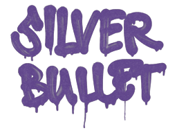Sealed Graffiti | Silver Bullet (Monster Purple)