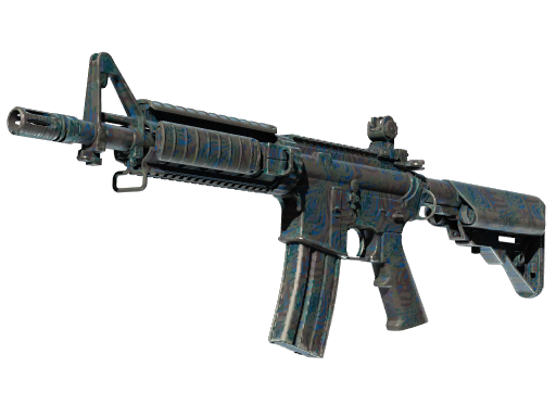 M4A4 | Florescer Sombrio (Bem Desgastada)
